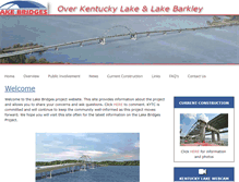 Tablet Screenshot of lakebridges.com